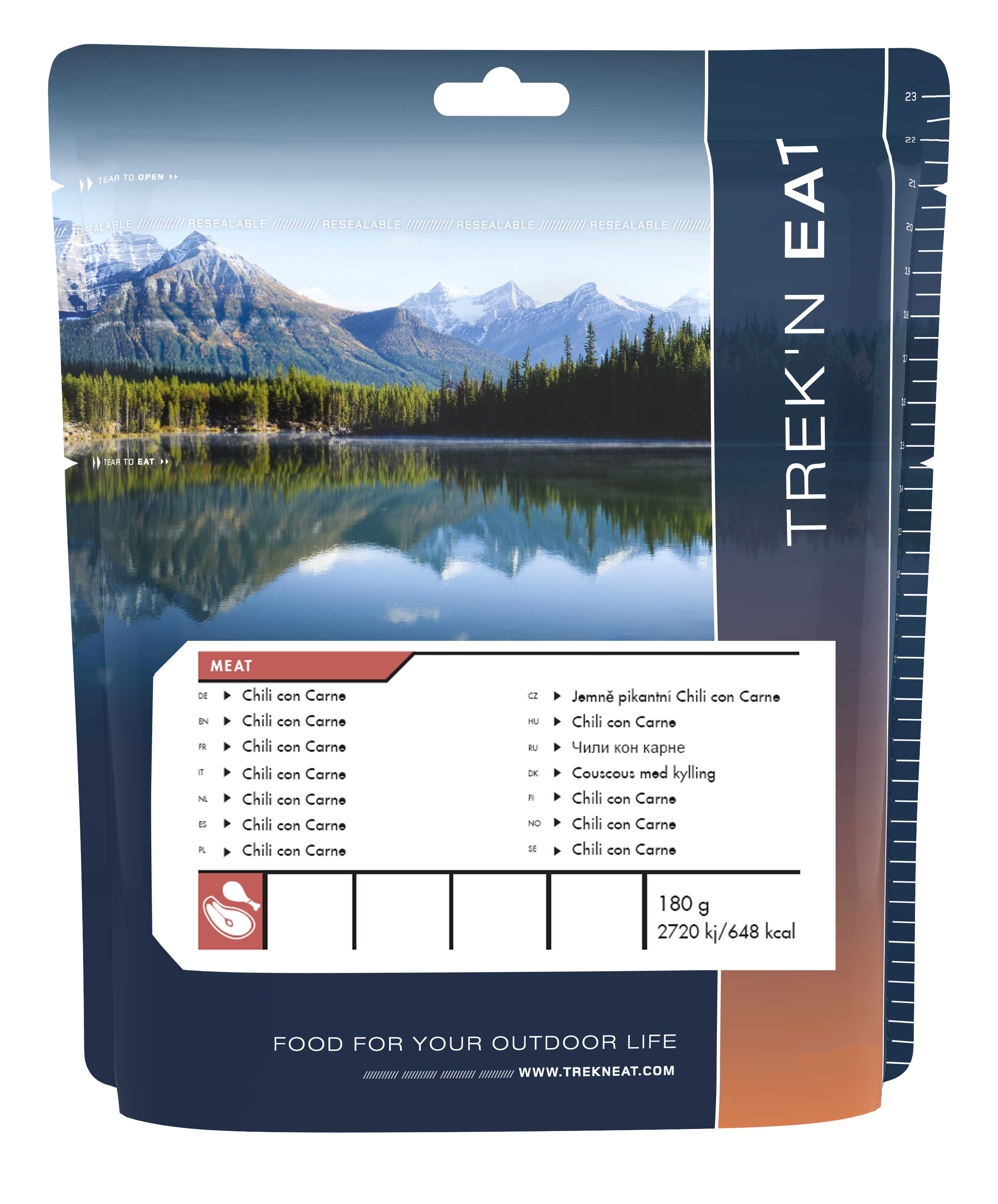 Chili con Carne med oksekød frysetørret mad